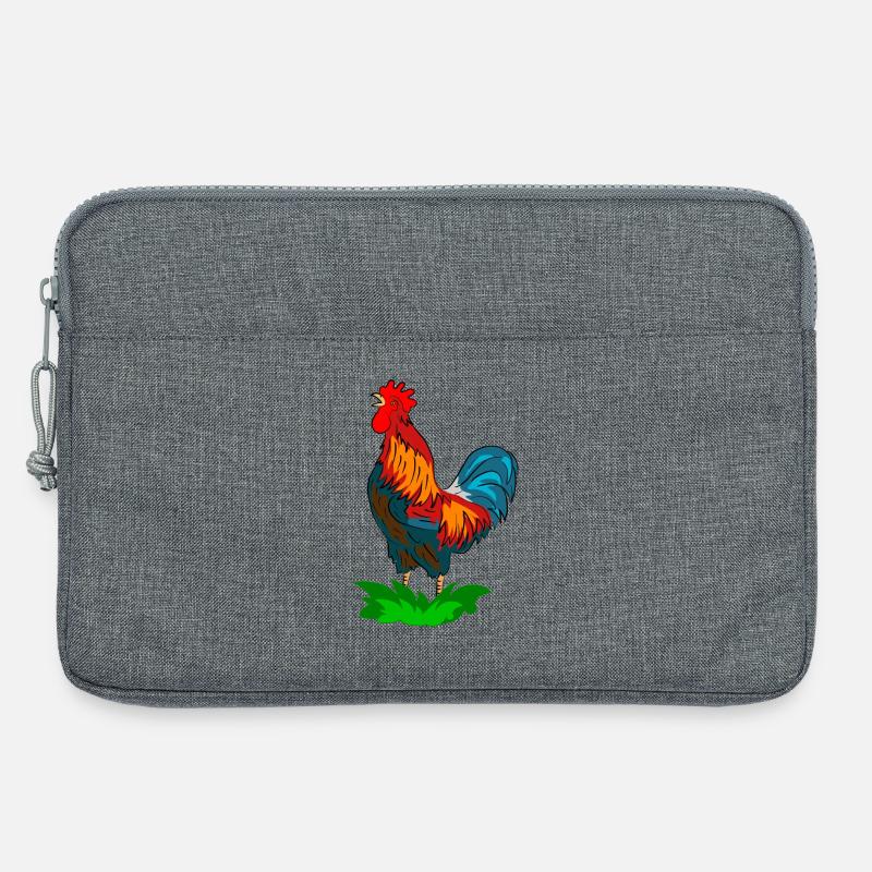 hahn vogel - Laptoptasche 13" - Grau meliert