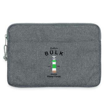 Leuchtturm Bülk, Strande, Kieler Förde, Ostsee - Laptoptasche 13" - Grau meliert - Vorne