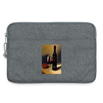 Buveurs de vin - Sacoche pour ordinateur portable 13 pouces - gris chiné - Devant