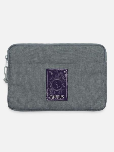 Taurus Sternbild Orbit Design - Laptoptasche 13" - Grau meliert