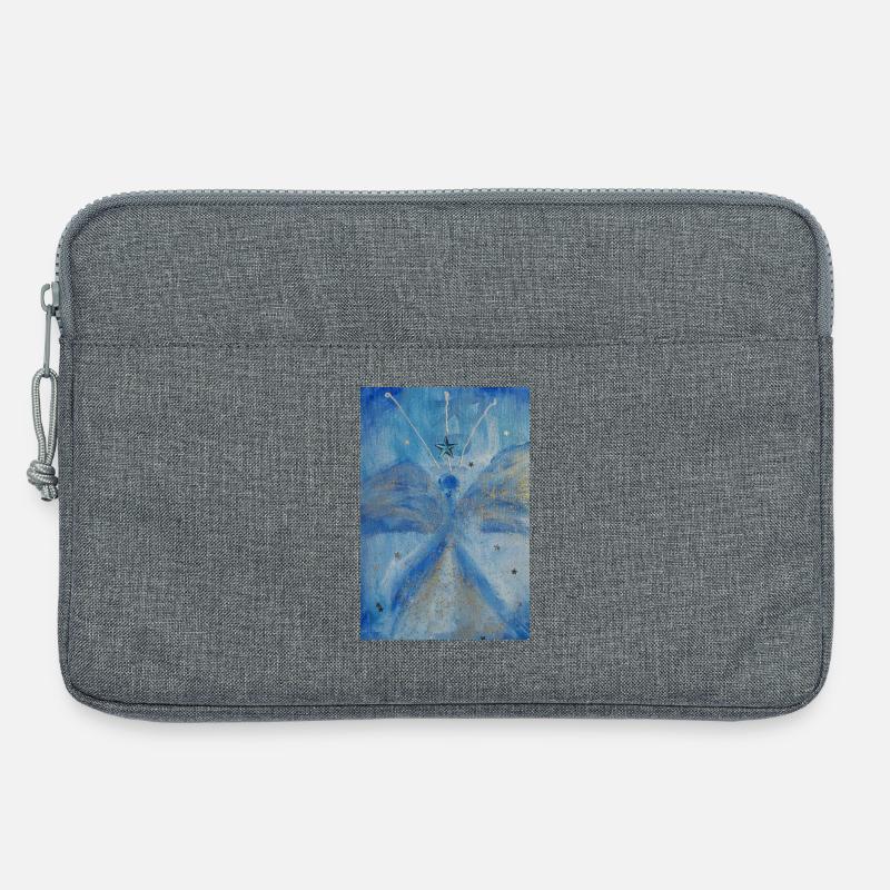 Erzengel Michael Engelbild - Laptoptasche 13" - Grau meliert