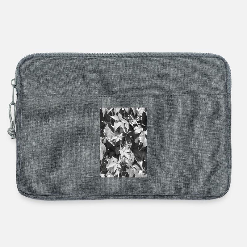 Junger Wilder Wein S/W - Laptoptasche 13" - Grau meliert