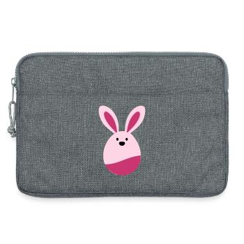 Hare - Laptop bag 13" - heather grey - Front