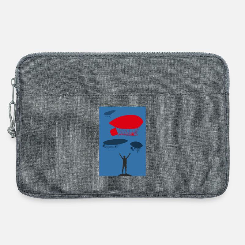 Flug - Laptoptasche 13" - Grau meliert
