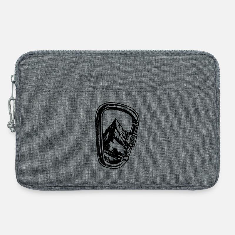 Design upload required - Laptop bag 13" - heather grey