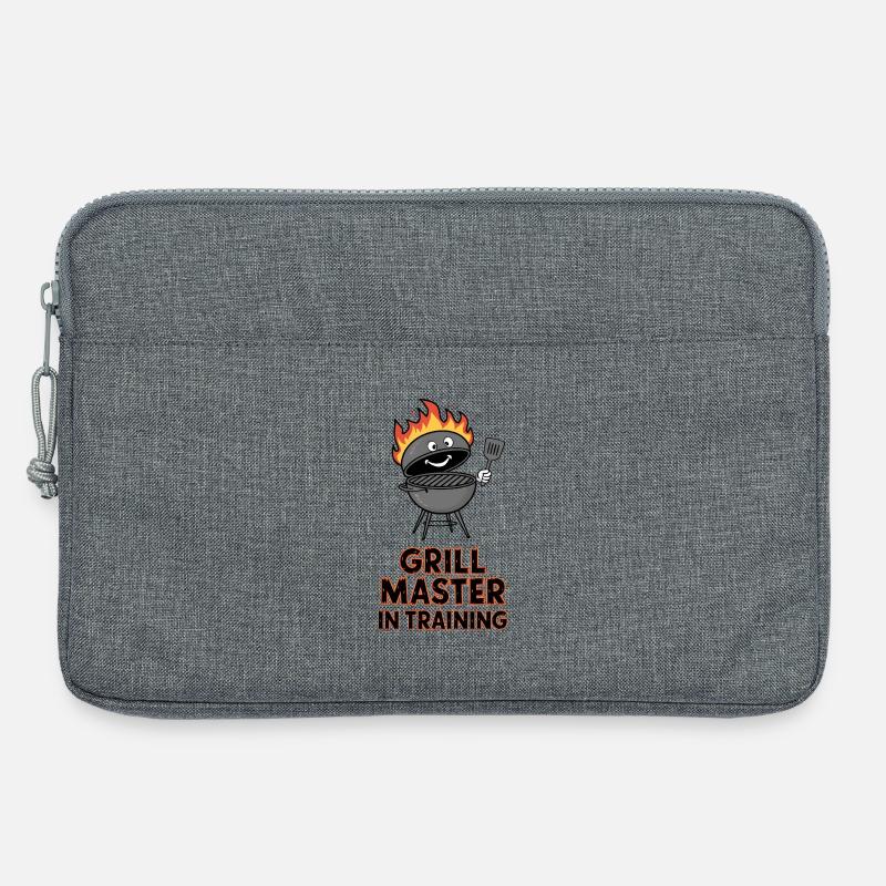 Grill Master in Training - Laptop bag 13" - heather grey