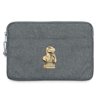 Philosoraptor - Laptop bag 13" - heather grey - Front