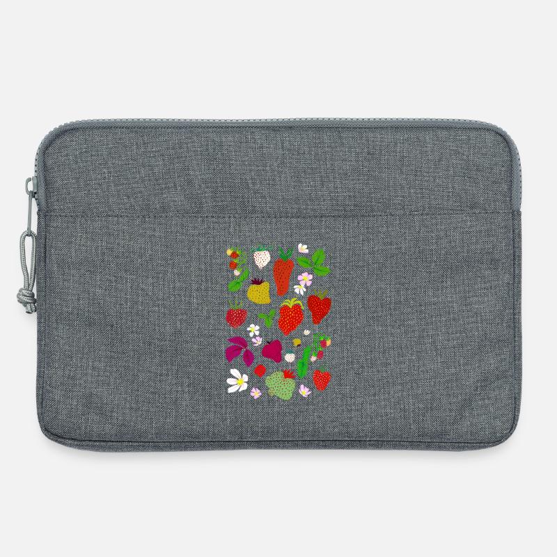 ERDBEEREN - Laptoptasche 13" - Grau meliert