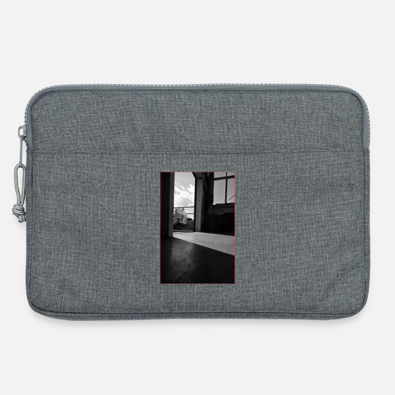 Licht-Begrenzung - Laptoptasche 13" - Grau meliert