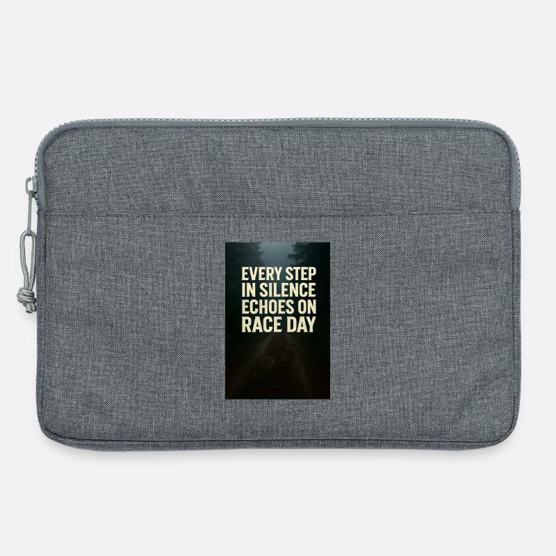 Step_in_Silence - Laptoptasche 13" - Grau meliert