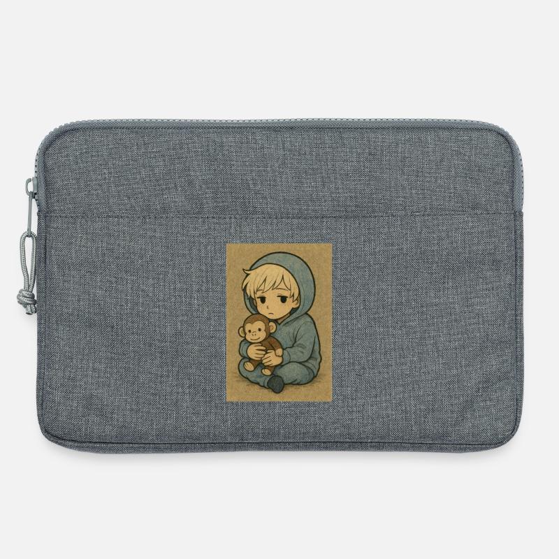 "Nagi" - Laptoptasche 13" - Grau meliert