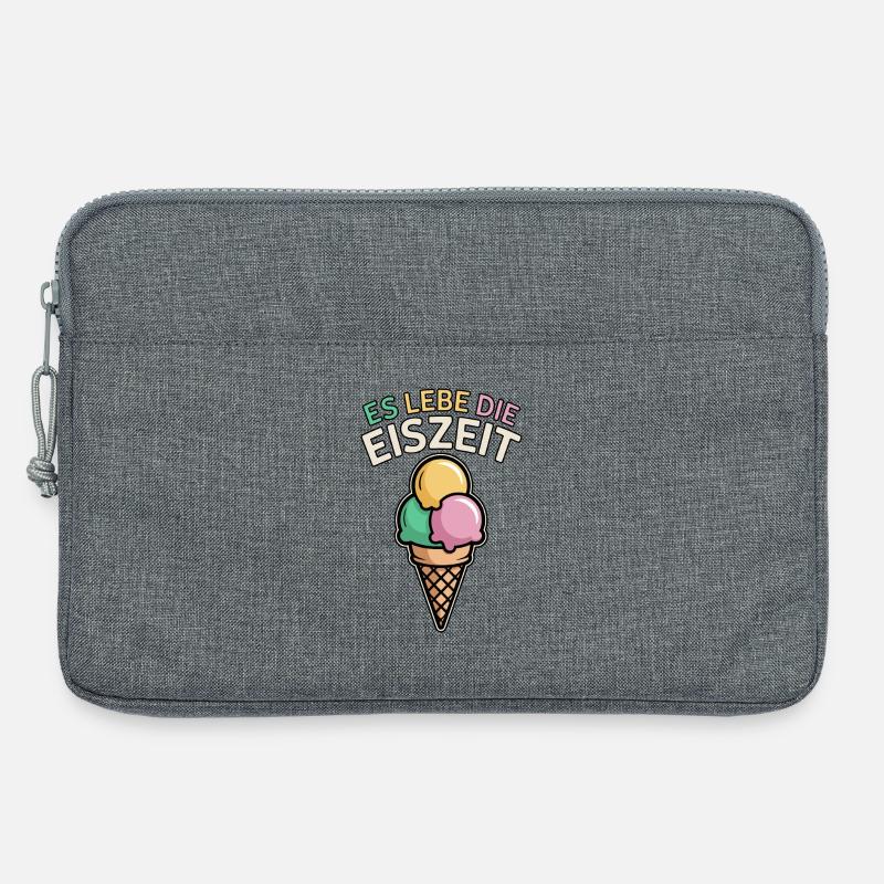 Es lebe die Eiszeit - eiscreme - Laptoptasche 13" - Grau meliert