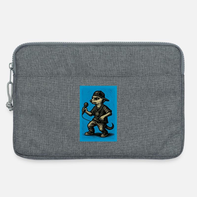 erdmännchen - comic-helden 3 - Laptoptasche 13" - Grau meliert