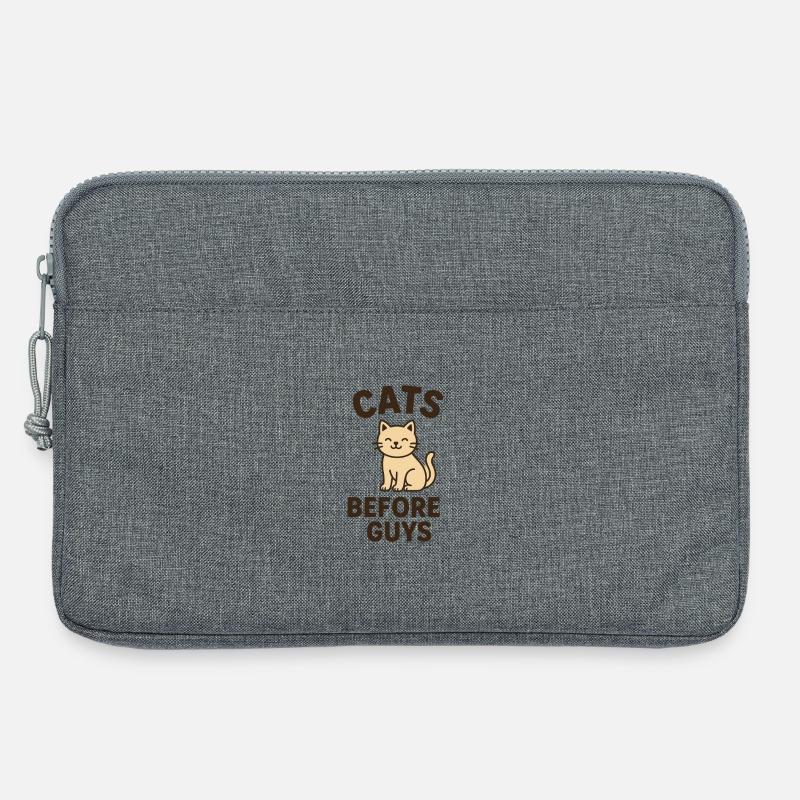 Cats Before Guys - Laptoptasche 13" - Grau meliert