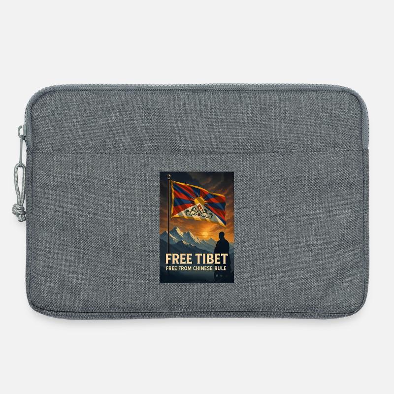 FREI VON CHINESISCHER HERRSCHAFT - Laptoptasche 13" - Grau meliert