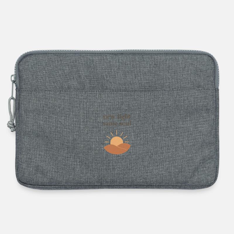 New light same soul - Laptoptasche 13" - Grau meliert
