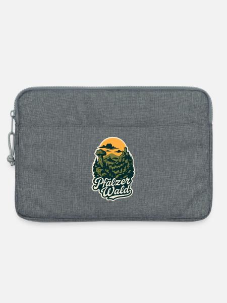 Pfälzer Wald – Mystische Kulturlandschaft - Laptoptasche 13" - Grau meliert