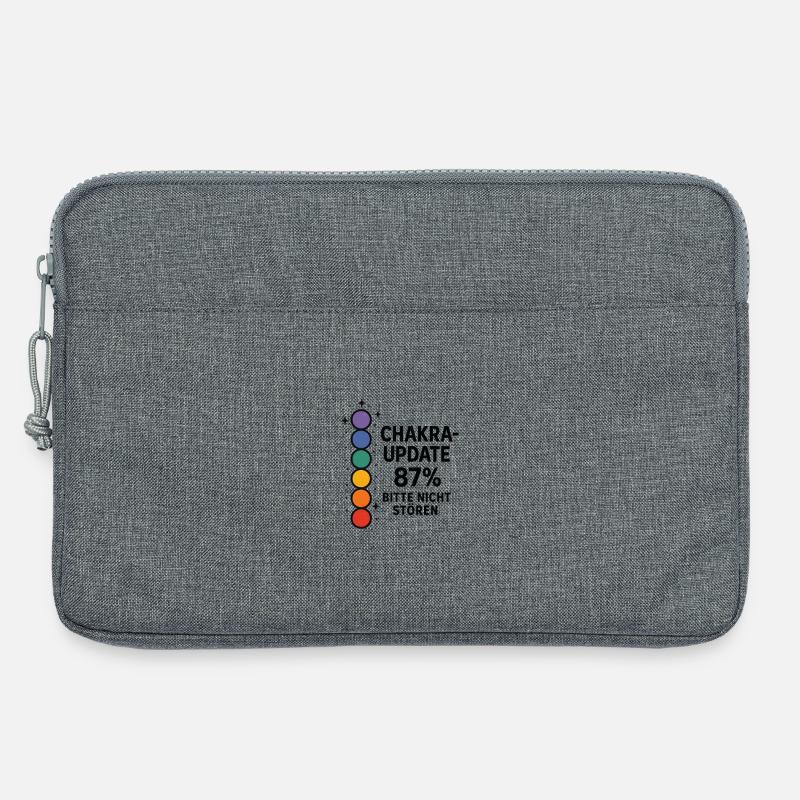 CHAKRA UPDATE 87% – Do Not Disturb - Laptop bag 13" - heather grey