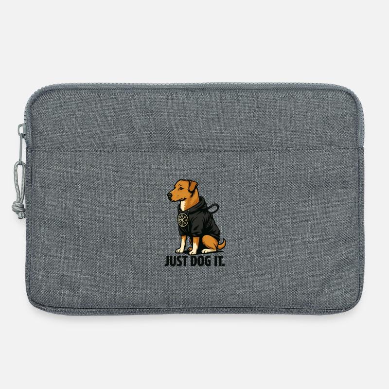 Just Dog It - Laptoptasche 13" - Grau meliert