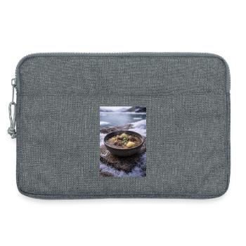 Suaasat - Laptoptasche 13" - Grau meliert - Vorne