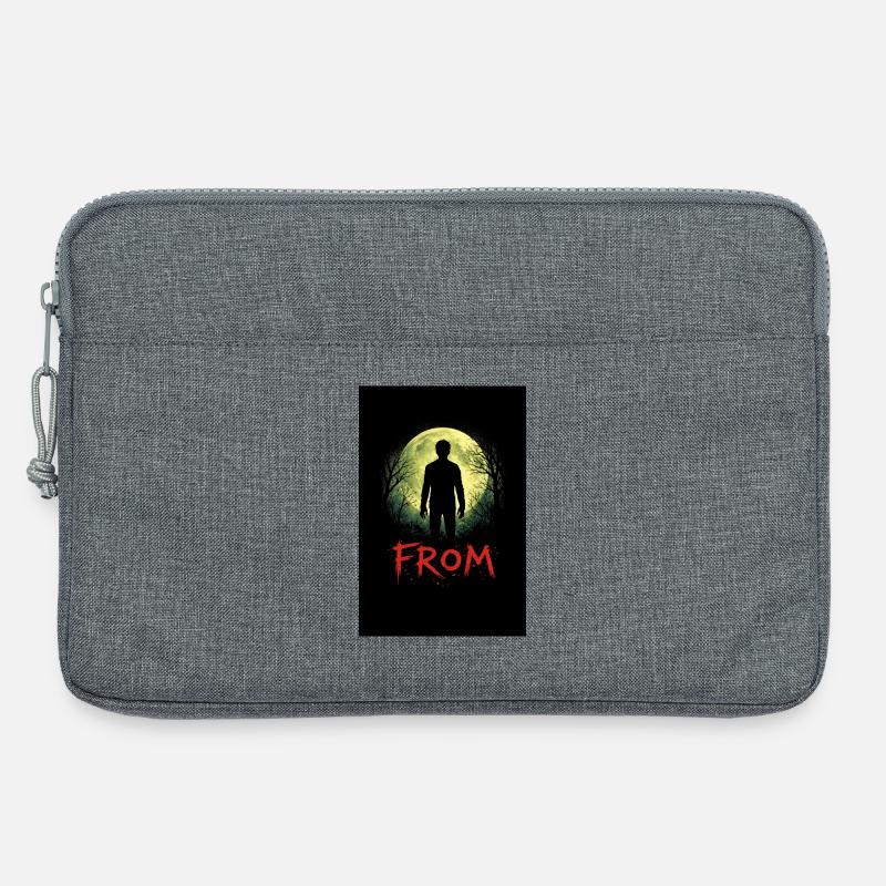 Moonlight Shadow - Laptop bag 13" - heather grey