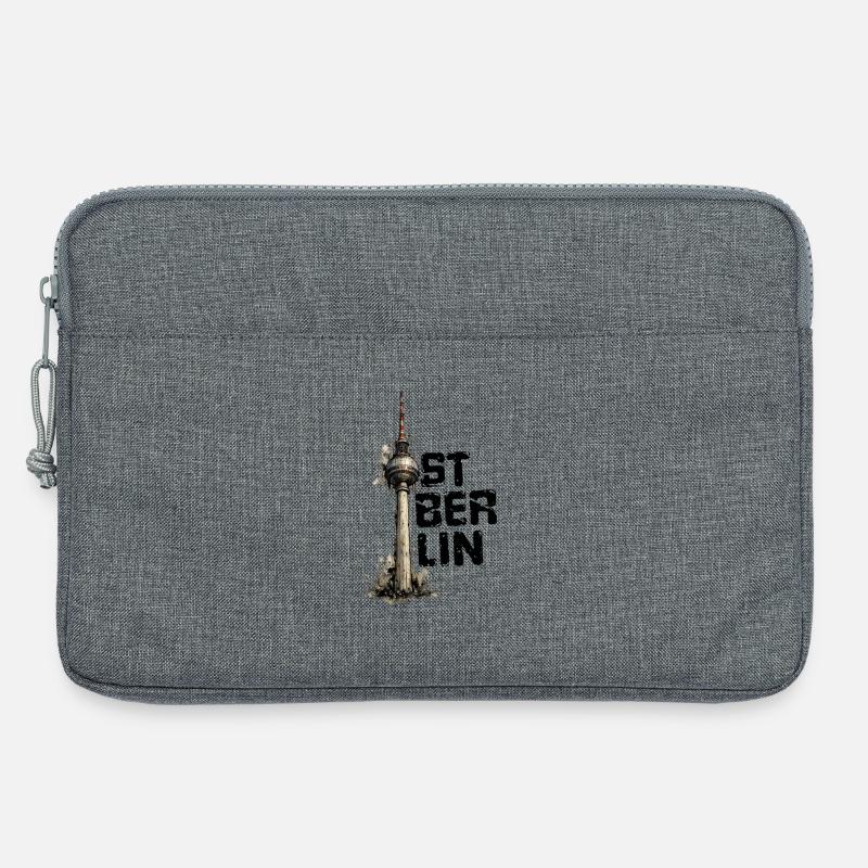 Ostberlin - Laptoptasche 13" - Grau meliert