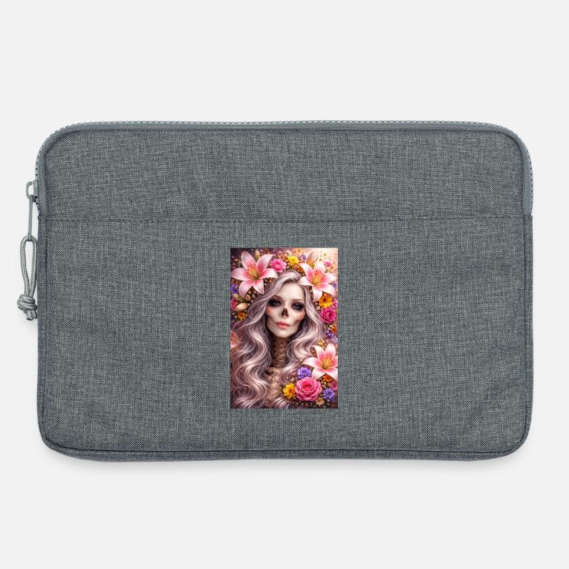 Lilith Mortis - Laptoptasche 13" - Grau meliert