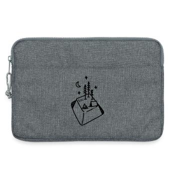 ESC Nature | Geek-Camping - Laptoptasche 13" - Grau meliert - Vorne