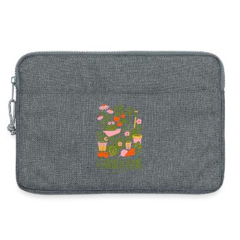 Garden Hair Don't Care Organic Gardening - Laptoptasche 13" - Grau meliert - Vorne