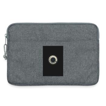 Rotary Phone – Vintage Telephone Poster - Laptop bag 13" - heather grey - Front