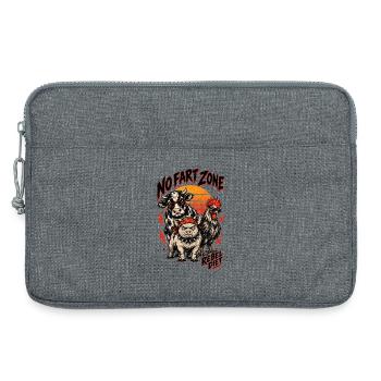 Furchtlose Zone: Rebellenfarm - Laptoptasche 13" - Grau meliert - Vorne