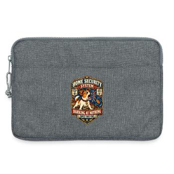 Haussicherheitssystem – Bellt ins Leere - Laptoptasche 13" - Grau meliert - Vorne