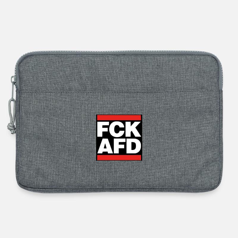 Provokantes Statement Design - Laptoptasche 13" - Grau meliert