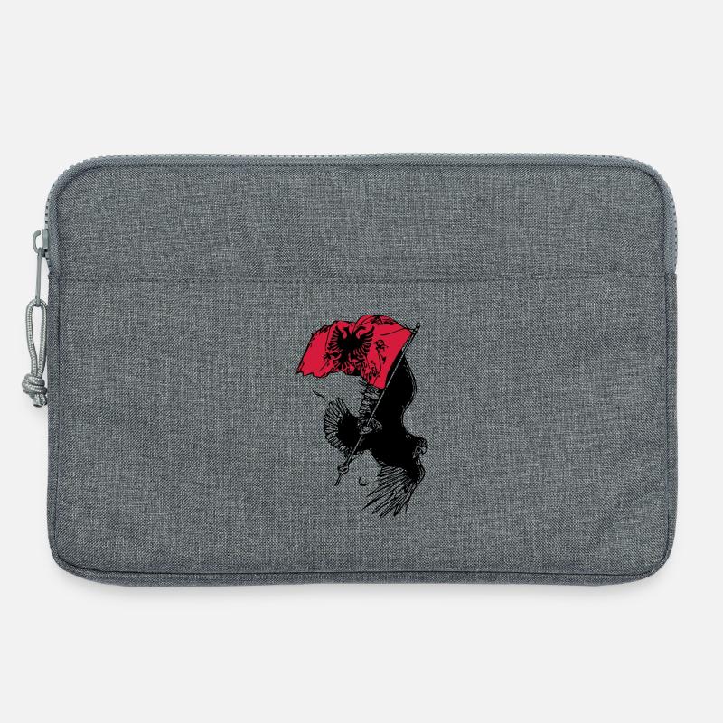 Albanischer Adler - Laptoptasche 13" - Grau meliert