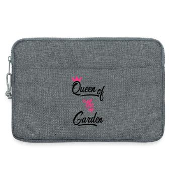 jardin - Sacoche pour ordinateur portable 13 pouces - gris chiné - Devant