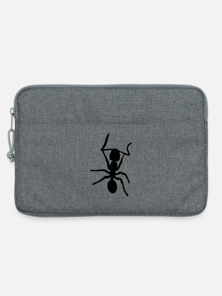Ameise - Insekt - Ameisen - Laptoptasche 13" - Grau meliert