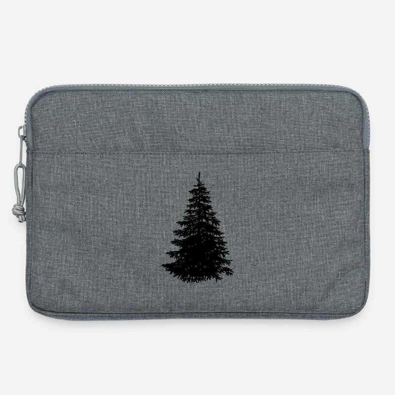 Christmas tree - Laptop bag 13" - heather grey