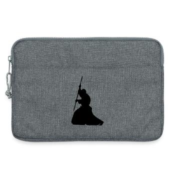 Kobudo bo - Laptoptasche 13" - Grau meliert - Vorne