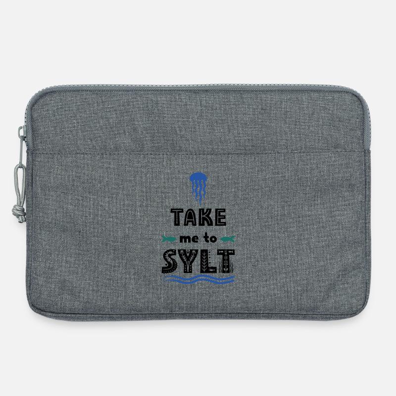 Sylt - Laptoptasche 13" - Grau meliert