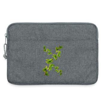 BIRKE - Laptoptasche 13" - Grau meliert - Vorne