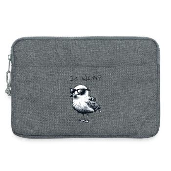 Is Watt Coole Möwe Urlaub Nordsee - Sacoche pour ordinateur portable 13 pouces - gris chiné - Devant
