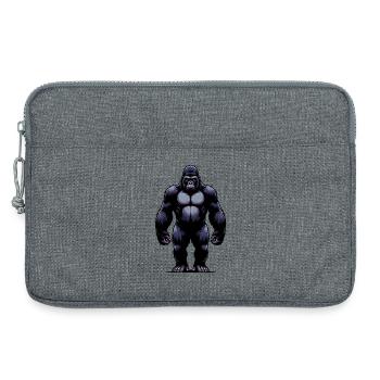 Gorilla - Laptoptasche 13" - Grau meliert - Vorne