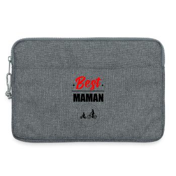 Best Mom - Laptop bag 13" - heather grey - Front