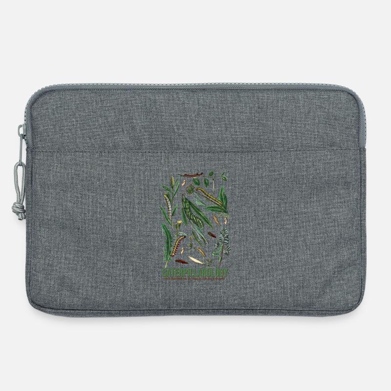 Caterpillarology Nature Study - Laptoptasche 13" - Grau meliert