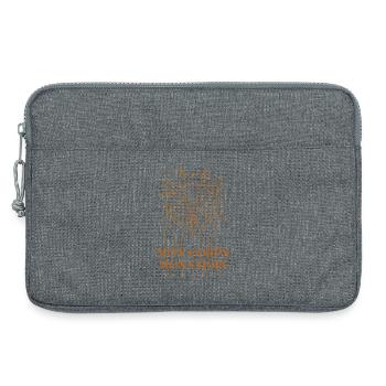 Mon Corps Mon Choix Féminisme Liberté - Sacoche pour ordinateur portable 13 pouces - gris chiné - Devant