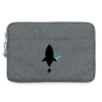 Ship it (after tests pass) – Developer CI/CD - Laptoptasche 13" - Grau meliert - Vorne
