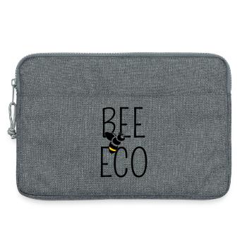 Abeille Engagée Transition Bio - Sacoche pour ordinateur portable 13 pouces - gris chiné - Devant