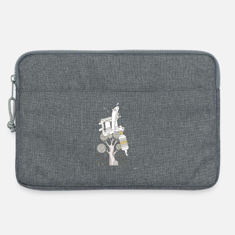 Tattoo Machine - Laptop bag 13" - heather grey