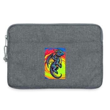 dragon - Sacoche pour ordinateur portable 13 pouces - gris chiné - Devant