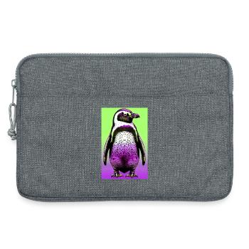 penguin - Laptop bag 13" - heather grey - Front